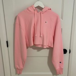 Champion cropped hoodie